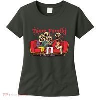 Team Family Skeleton Women's T-Shirt thumb 0