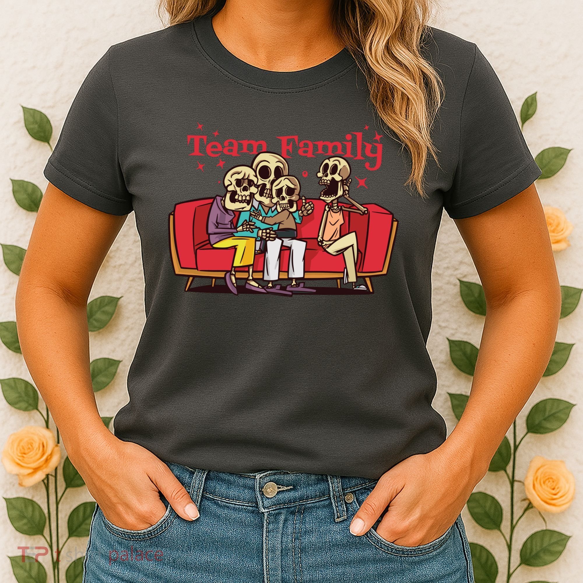 Team Family Skeleton Women's T-Shirt