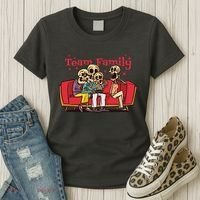 Team Family Skeleton Women's T-Shirt thumb 3