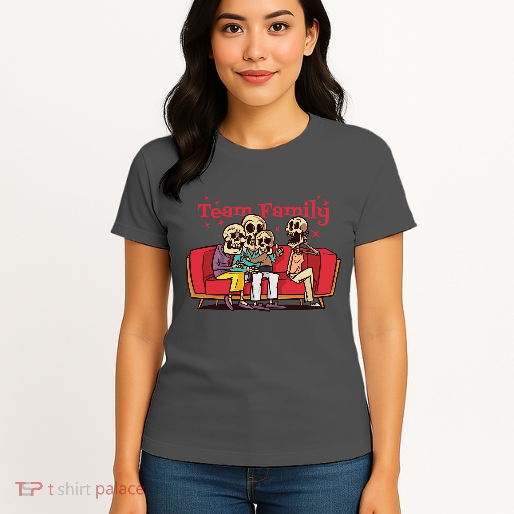 Team Family Skeleton Women's T-Shirt