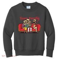 Team Family Skeleton Kids Sweatshirt thumb 0