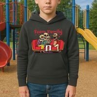 Team Family Skeleton Kids Hoodie thumb 2
