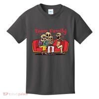 Team Family Skeleton Kids T-Shirt thumb 0