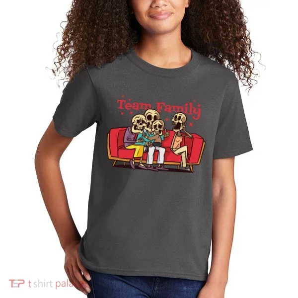 Team Family Skeleton Kids T-Shirt
