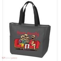 Team Family Skeleton Tote Bag thumb 3