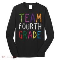 Team Fourth Grade Long Sleeve Shirt thumb 0