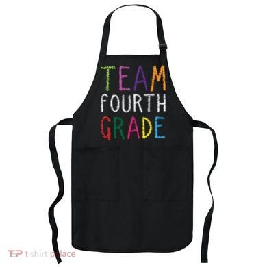 Team Fourth Grade Apron