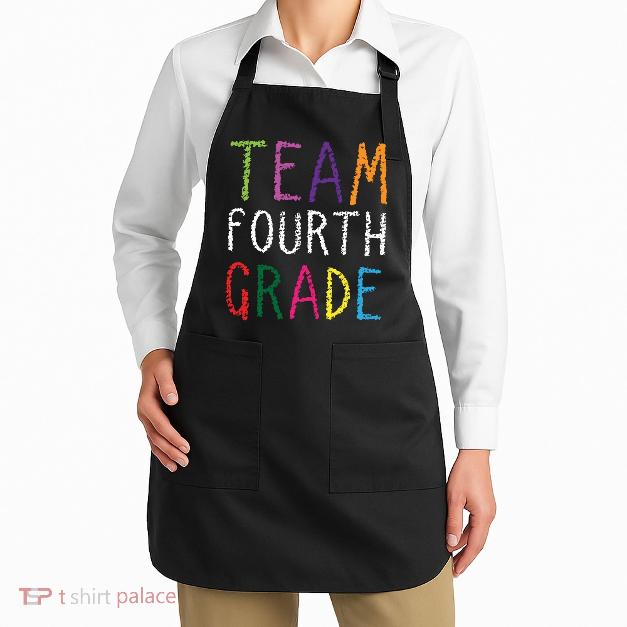 Team Fourth Grade Apron