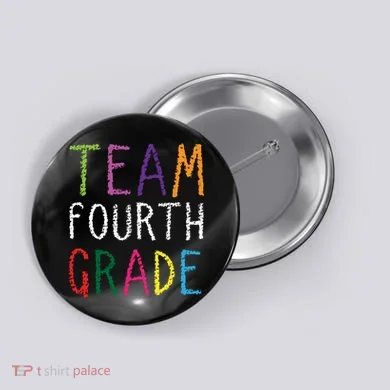 Team Fourth Grade Button