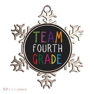 Team Fourth Grade Ornament