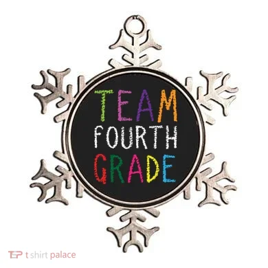 Team Fourth Grade Ornament