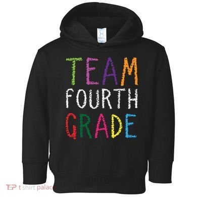 Team Fourth Grade Toddler Hoodie