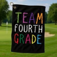 Team Fourth Grade Golf Towel thumb 1