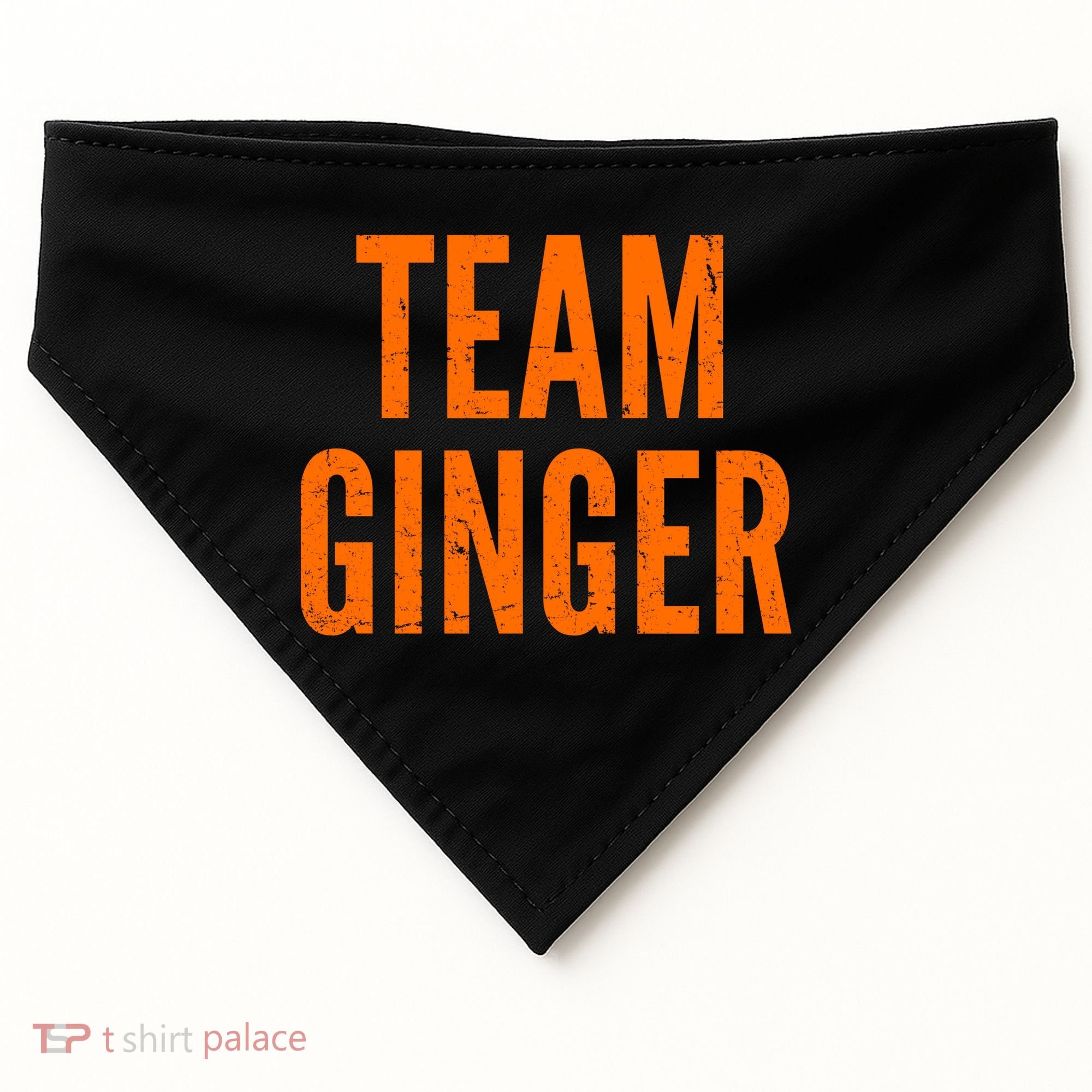 Team Ginger USA-Made Doggie Bandana