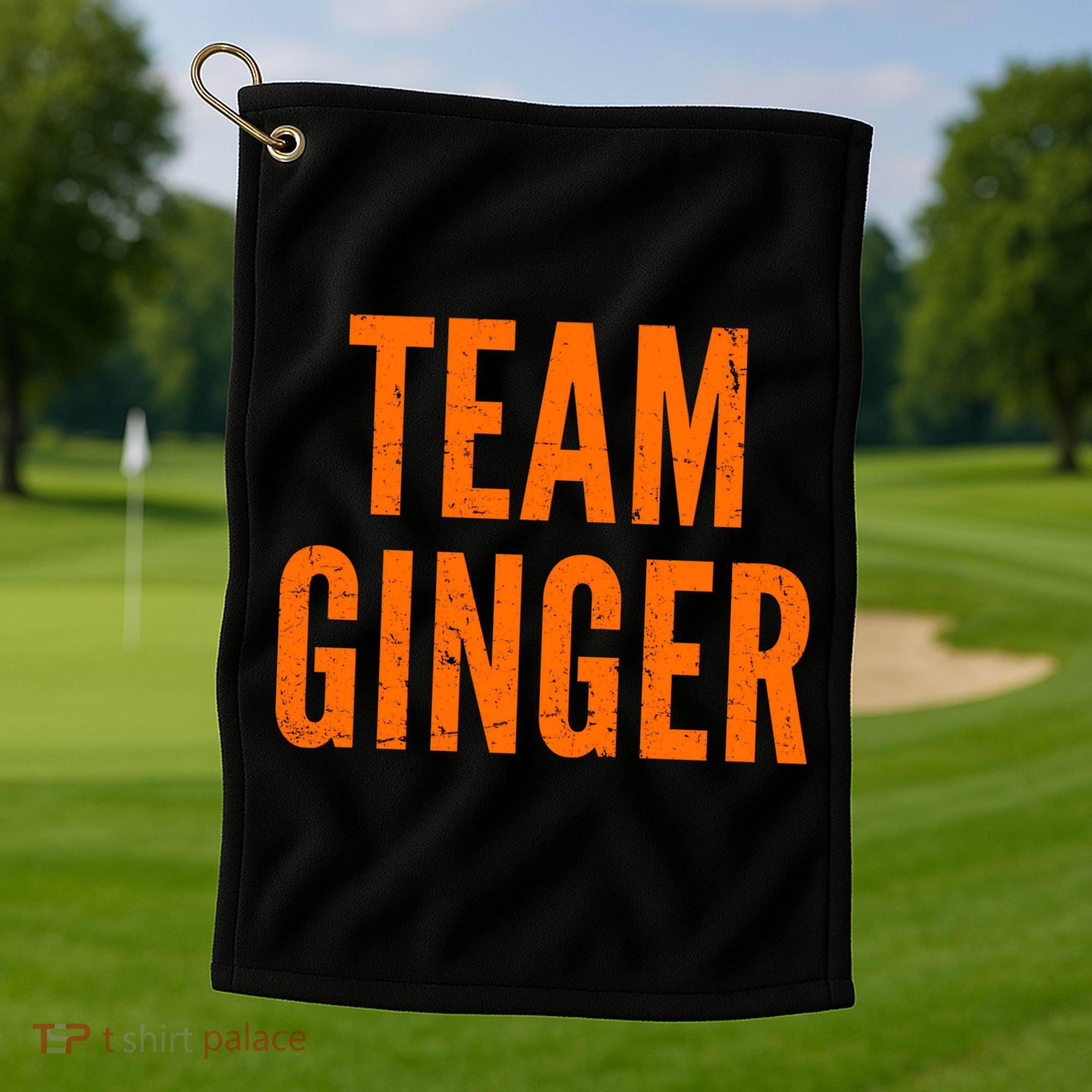 Team Ginger Golf Towel