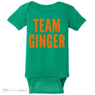 Team Ginger Baby Bodysuit