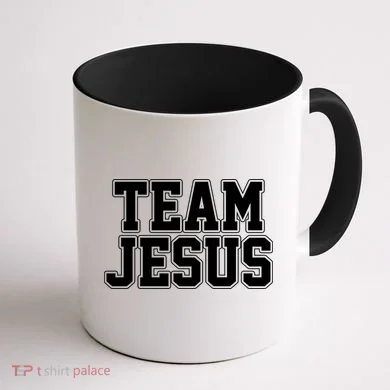 Team Jesus Coffee Mug back