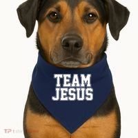 Team Jesus USA-Made Doggie Bandana thumb 1