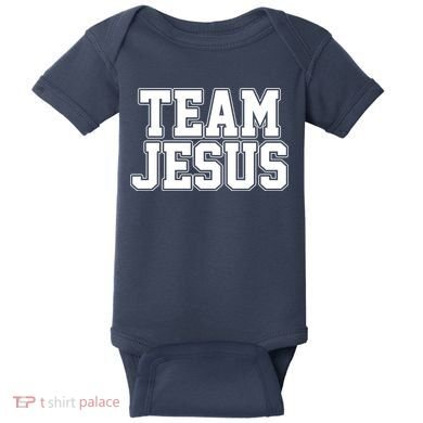 Team Jesus Baby Bodysuit