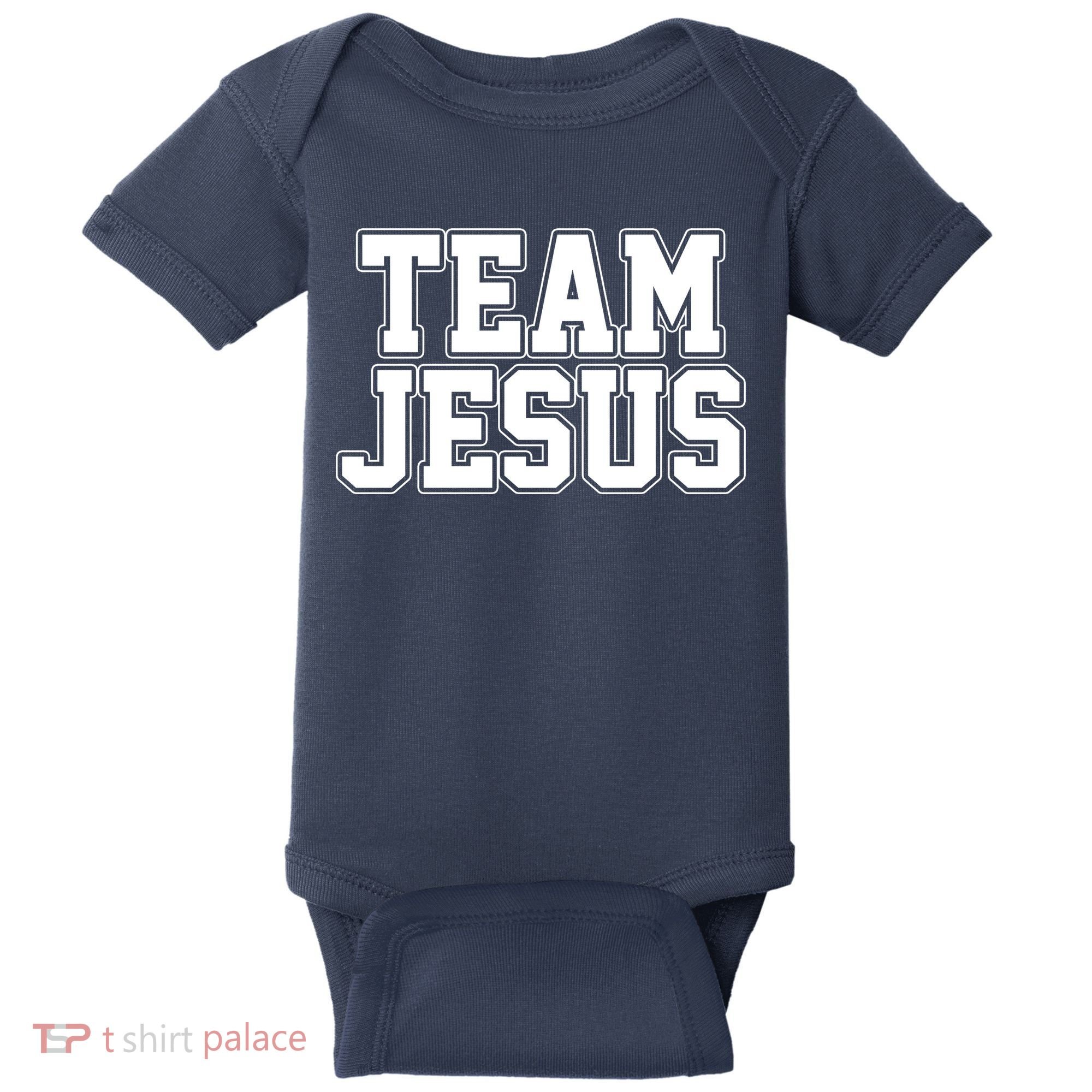 Team Jesus Baby Bodysuit