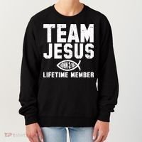 Team Jesus Lifetime Member John 3:16 Women's Sweatshirt thumb 0