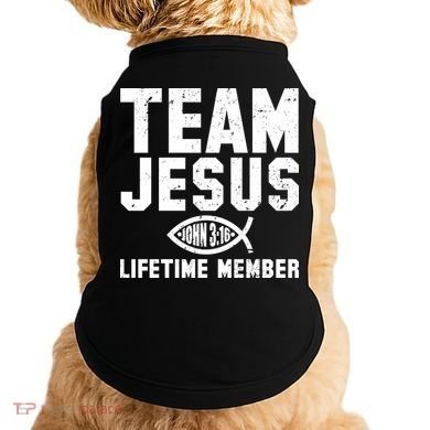 Team Jesus Lifetime Member John 3:16 Doggie Tank