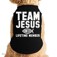 Team Jesus Lifetime Member John 3:16 Doggie Tank thumb 0