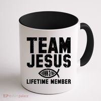 Team Jesus Lifetime Member John 3:16 Coffee Mug thumb 1