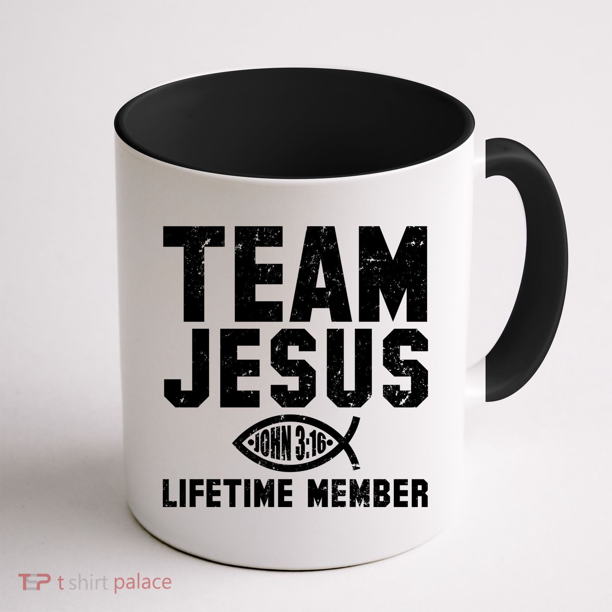 Team Jesus Lifetime Member John 3:16 Coffee Mug