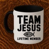 Team Jesus Lifetime Member John 3:16 Coffee Mug thumb 2