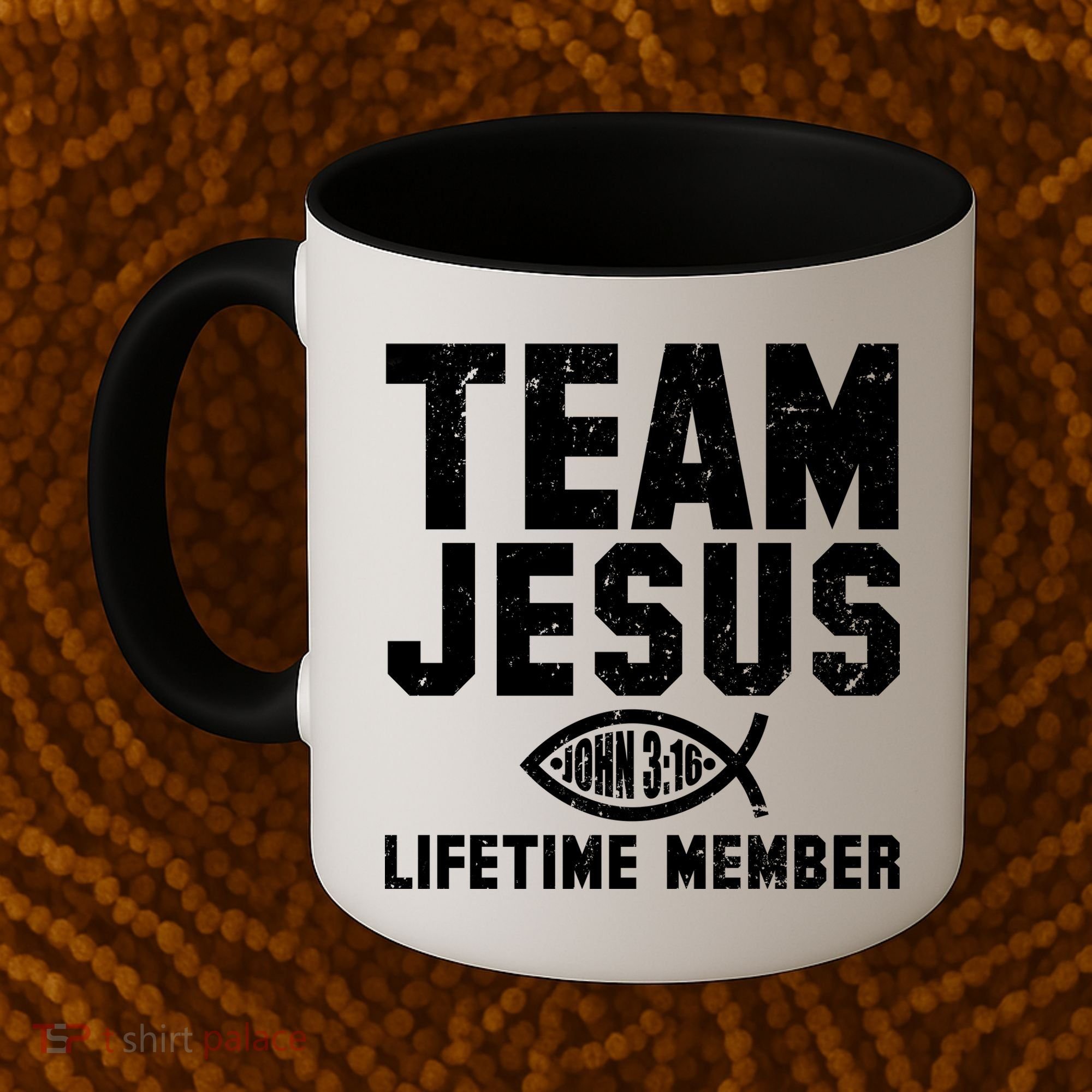 Team Jesus Lifetime Member John 3:16 Coffee Mug