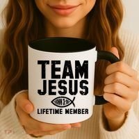 Team Jesus Lifetime Member John 3:16 Coffee Mug thumb 3