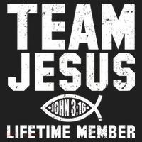 Team Jesus Lifetime Member John 3:16 Beanie thumb 2