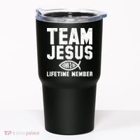 Team Jesus Lifetime Member John 3:16 Tumbler thumb 0