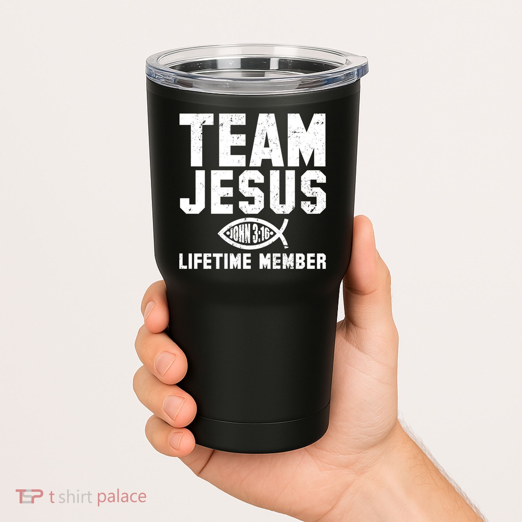 Team Jesus Lifetime Member John 3:16 Tumbler