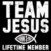 Team Jesus Lifetime Member John 3:16 Mousepad thumb 1