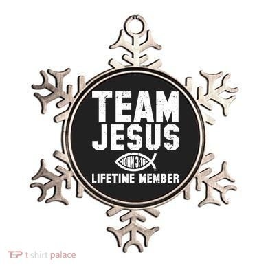 Team Jesus Lifetime Member John 3:16 Ornament