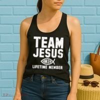 Team Jesus Lifetime Member John 3:16 Women's Tank Top thumb 2