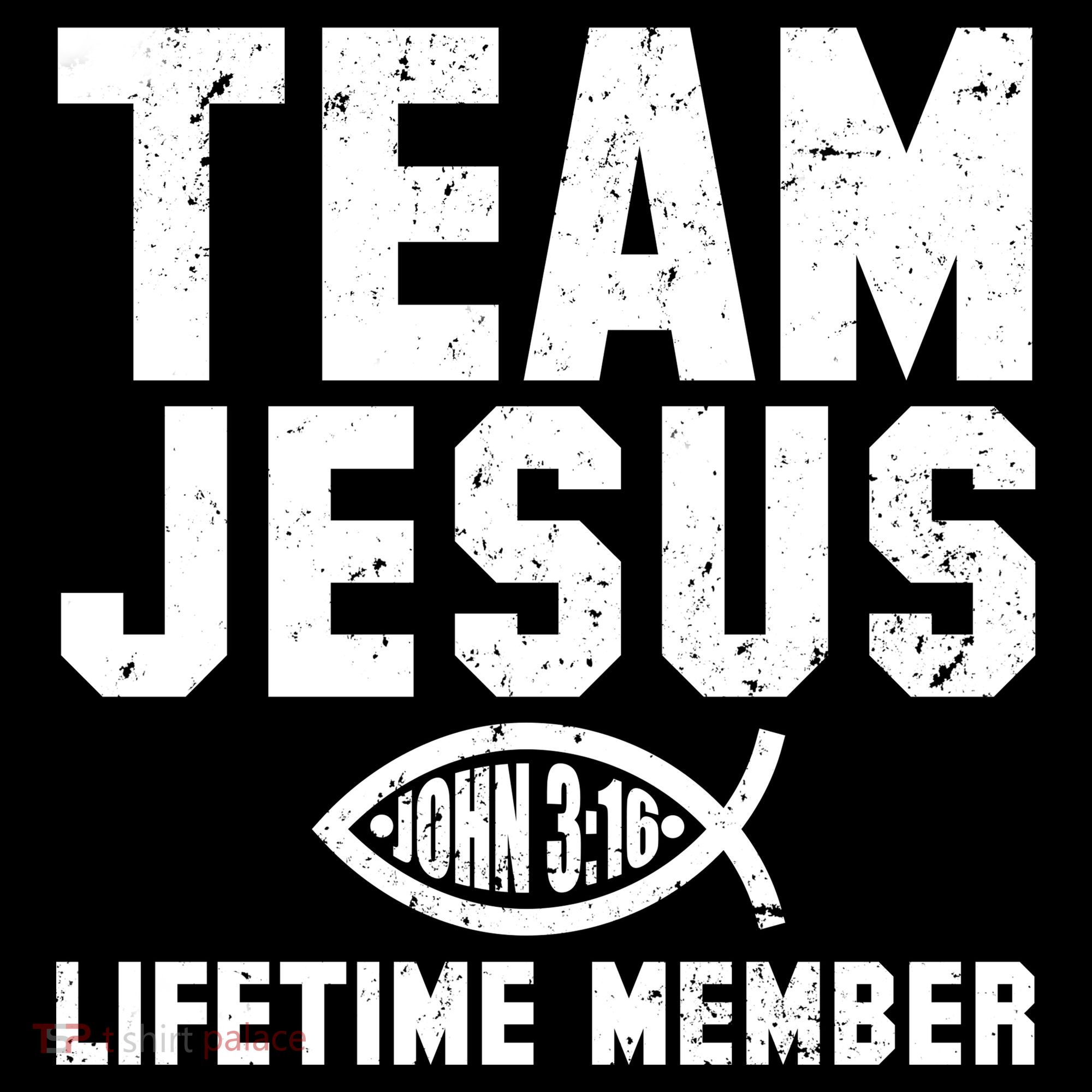 Team Jesus Lifetime Member John 3:16 Women's Tank Top