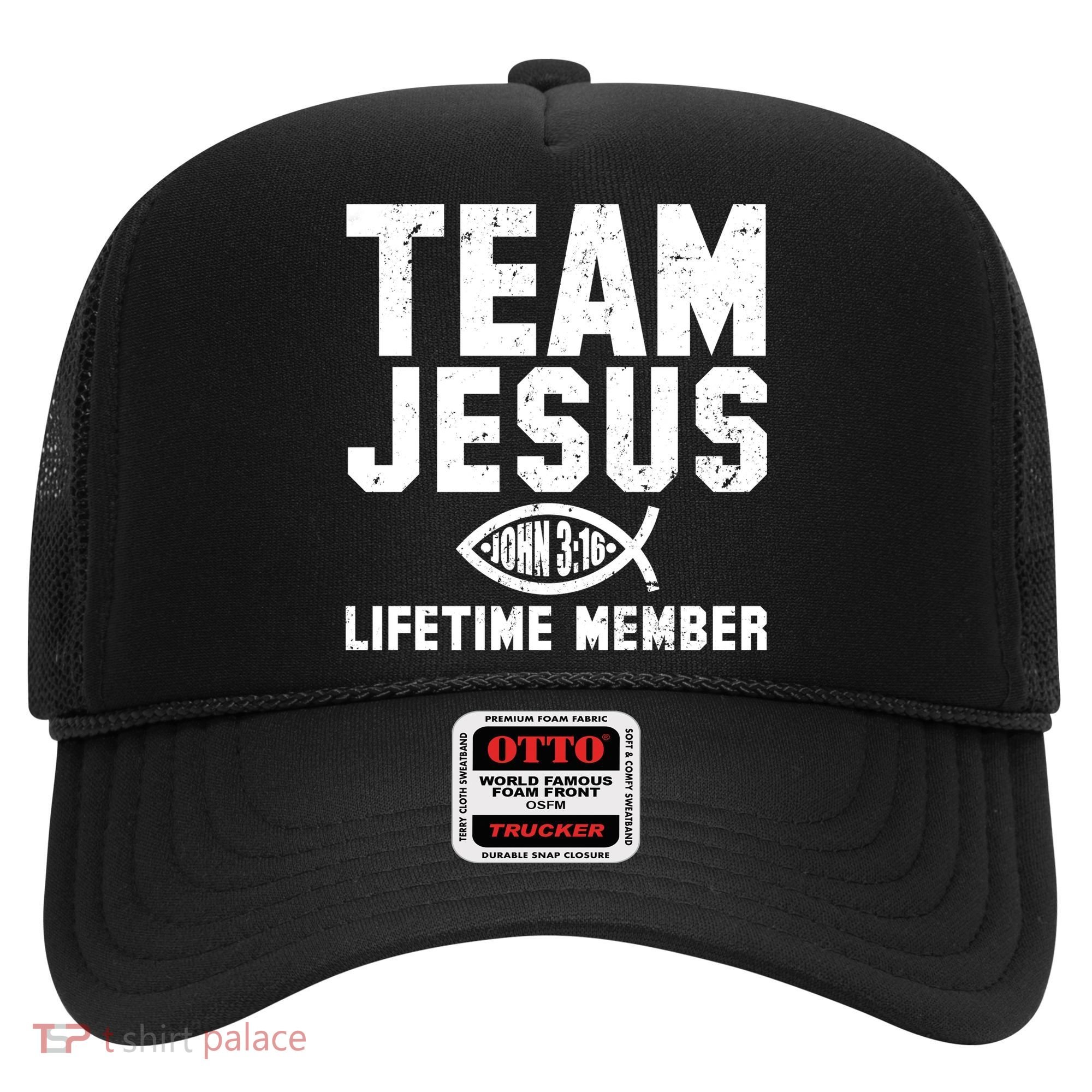 Team Jesus Lifetime Member John 3:16 Hat