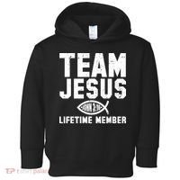 Team Jesus Lifetime Member John 3:16 Toddler Hoodie thumb 0