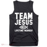 Team Jesus Lifetime Member John 3:16 Tank Top thumb 0