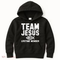 Team Jesus Lifetime Member John 3:16 Kids Hoodie thumb 0