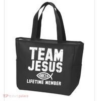 Team Jesus Lifetime Member John 3:16 Tote Bag thumb 3