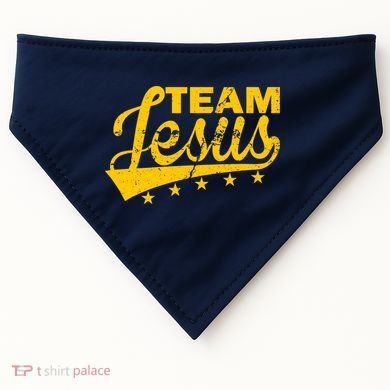 Team Jesus Vintage Christian USA-Made Doggie Bandana