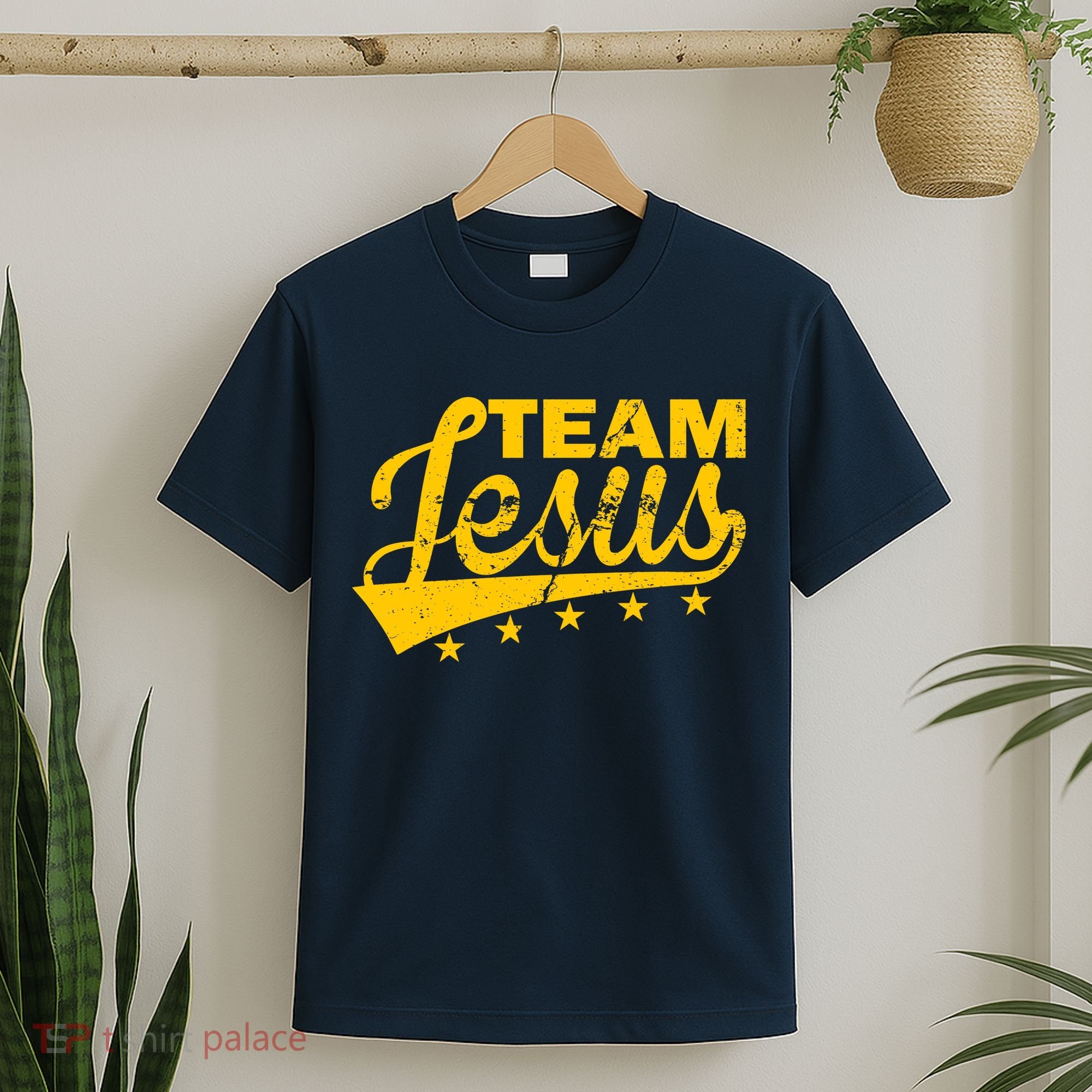 Team Jesus Vintage Christian T-Shirt
