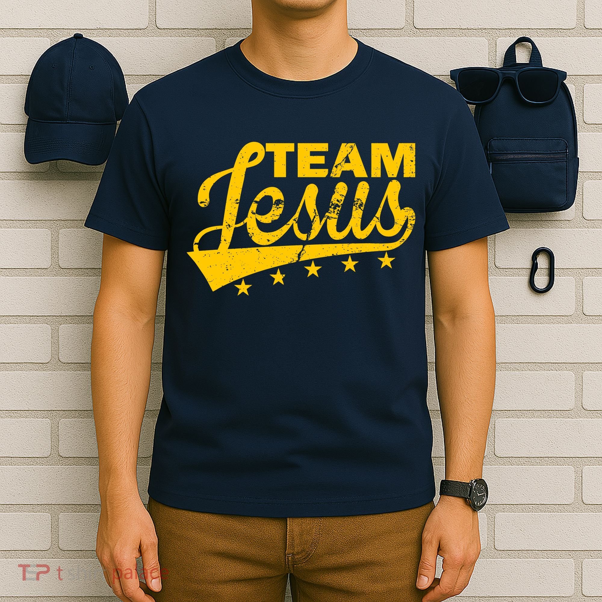 Team Jesus Vintage Christian T-Shirt
