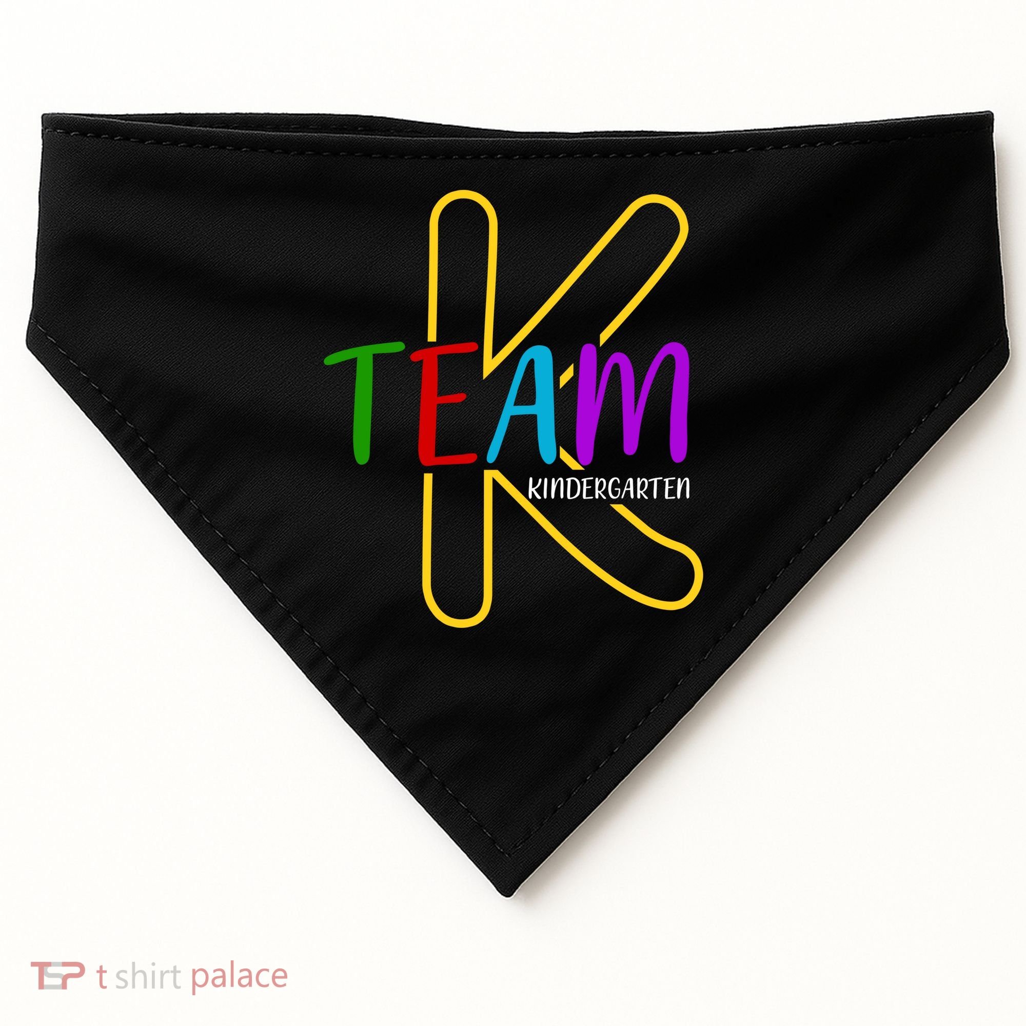 Team K Kindergarten USA-Made Doggie Bandana