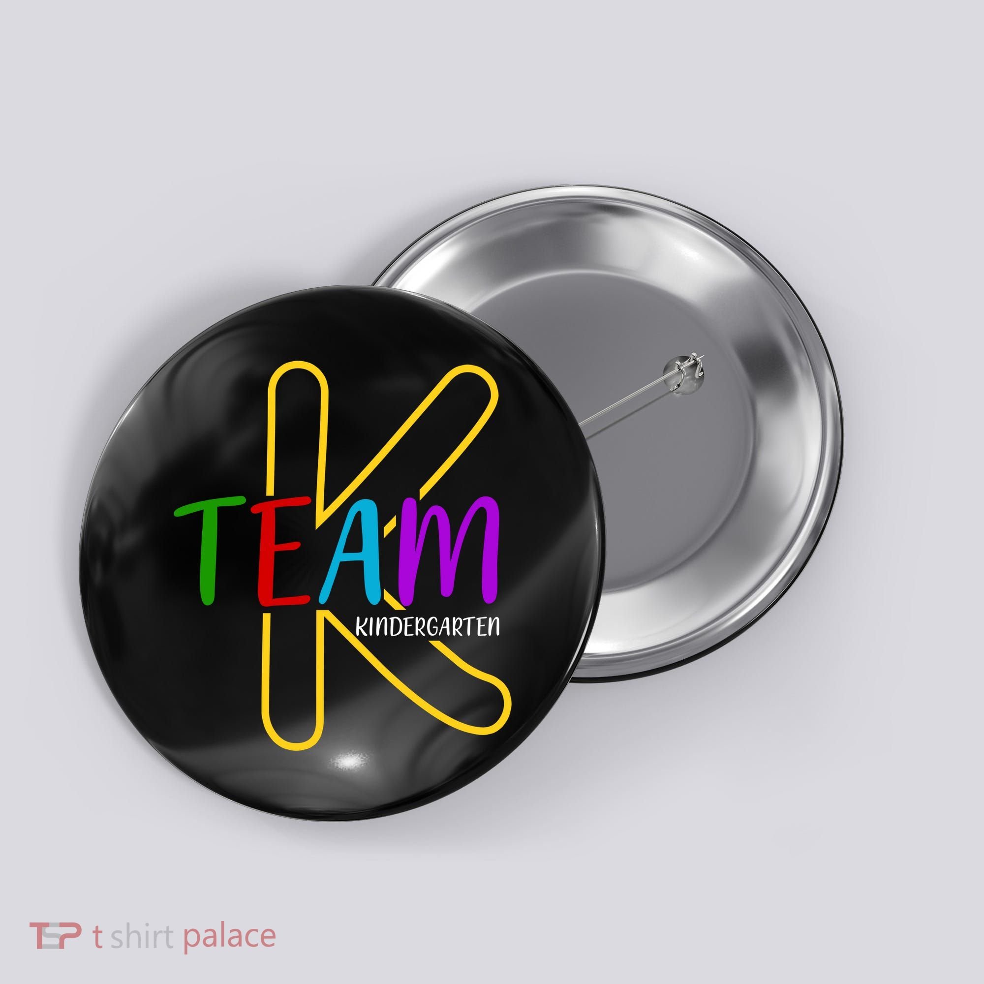Team K Kindergarten Button