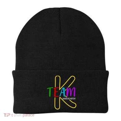 Team K Kindergarten Beanie